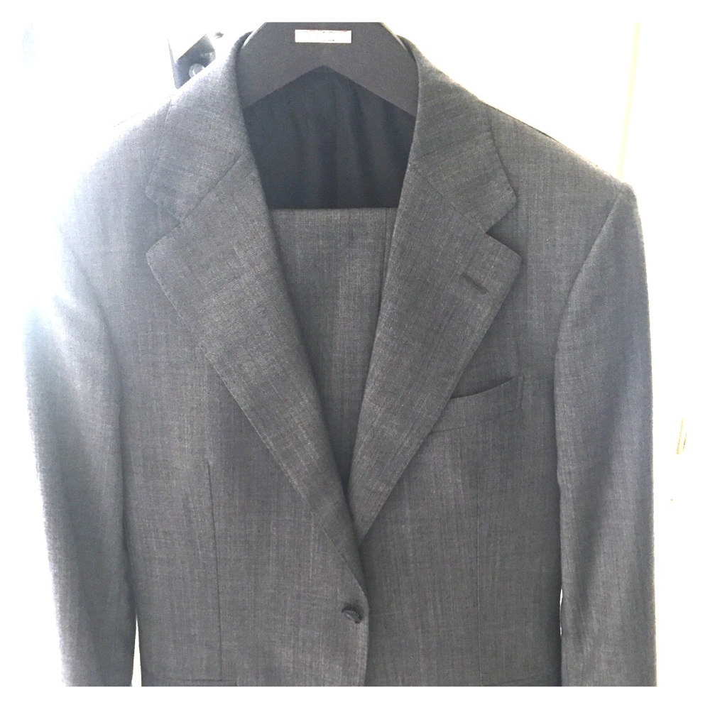 Gucci suit grey